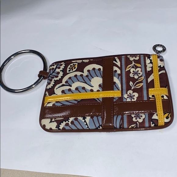 Vera Bradley SLATE BLOOMS Bangle Wristlet Handbag - Picture 1 of 5